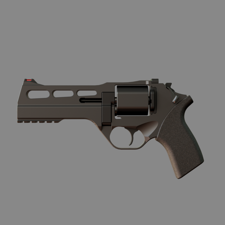 3D Printable Chiappa Rhino 50DS - High-Detail 3D Printable